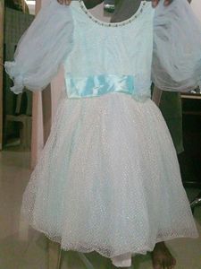 Cute Light Blue Party Dress