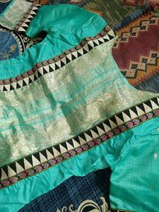 Beutiful Cyan Colour Dress For Women Only Rs 200
