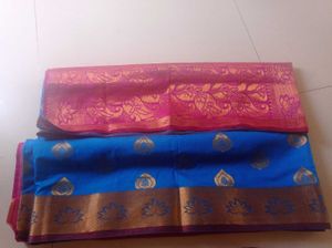 Cotton Silk Pattu Model