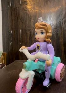 Musical Tricycle Girl LED Baby Toy