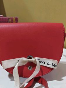 Red Bag with ribbon