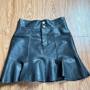 Leather Skirt