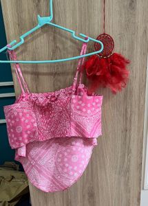 Pink Paisley Top