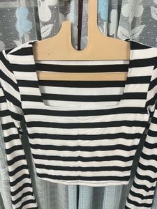 Striped Long Sleeve Top
