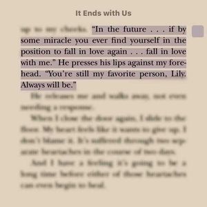 &#34;It Ends With Us&#34; by Colleen Hoover