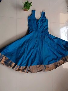 Blue Ethnic Gown