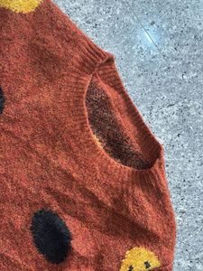 Smiley Pattern Sweater