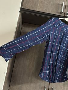 Checkered Long Sleeve Top