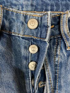 H&amp;m High Waist Blue Jeans