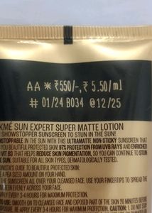 Lakme Sunscreen