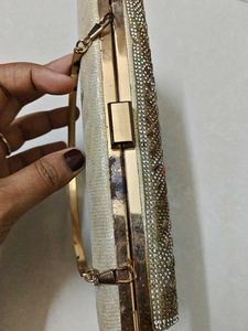 Gold Embellished Clutch