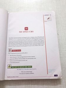 Nios Class 10 English Books