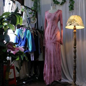 Tie-Dye Maxi Dress