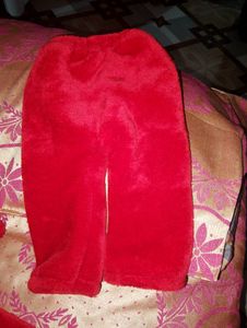 Red Plush Bear Hoodie