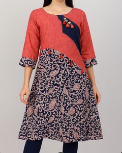 XL Colorful Printed Tunic