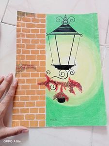 2 Lamps Original Artwork