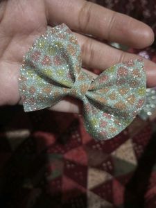 •Felt Bow Hair Clip❤️🙌🏻