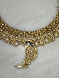 Heavy Necklace With Earring