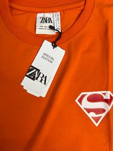 Zara Superman Tshirt M L XL SIZES