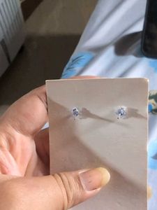 FUBS Silver Jhumka Earrings