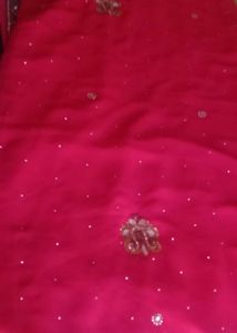 heavy party saree