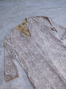 Back Print Kurti