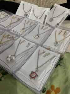 Necklace Charm Chain with adorable earrings