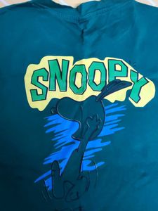 Cute Snoopy Graphic Cropped T Shirt | Crop Top