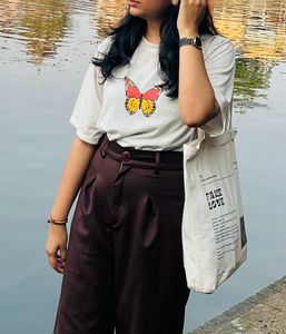 Butterfly White T-shirt