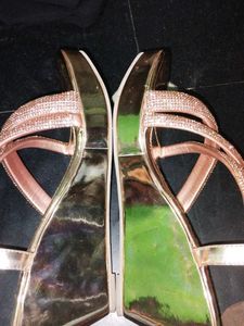 Elegant Gold Heels