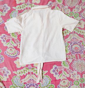 Knot Crop Shirt