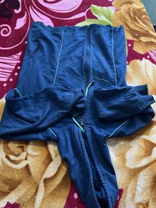 Blue Zip-Up Jacket