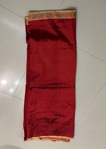 Elegant Red Saree