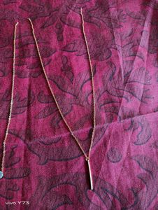 Combo Of 3 Cute Korean Chain With Pendant