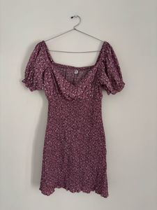 Floral Print Mini Dress