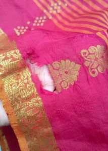 pure Kanchi pattu saree