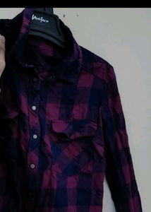 Checkered Flannel Shirt