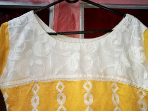 Yellow Kurti
