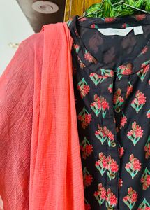 Printed Kalidar Suit