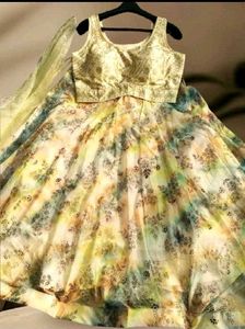 🆕🆕Multicolour Ready To Wear Lehenga Choli