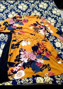 Floral Print Mini Dress