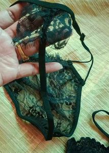 Black Thong Set (3 Pairs)