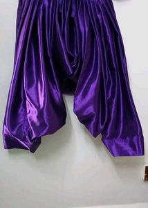Pruple Satin Suit Salwar