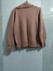 Bell Sleeves Stylish Peach Sweater 💕💕