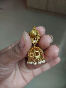 Beautiful Peacock Jhumka. New