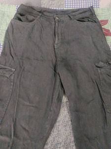 Vintage Gray Cargo Pants