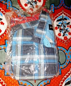 Red &amp; Blue Shirt.