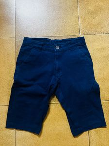 Blue Bermuda Shorts