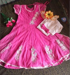 Pink Anarkali