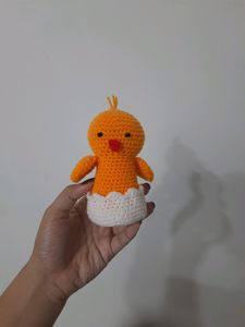 Crochet baby chick